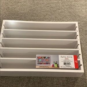 NIP one target white shelving
